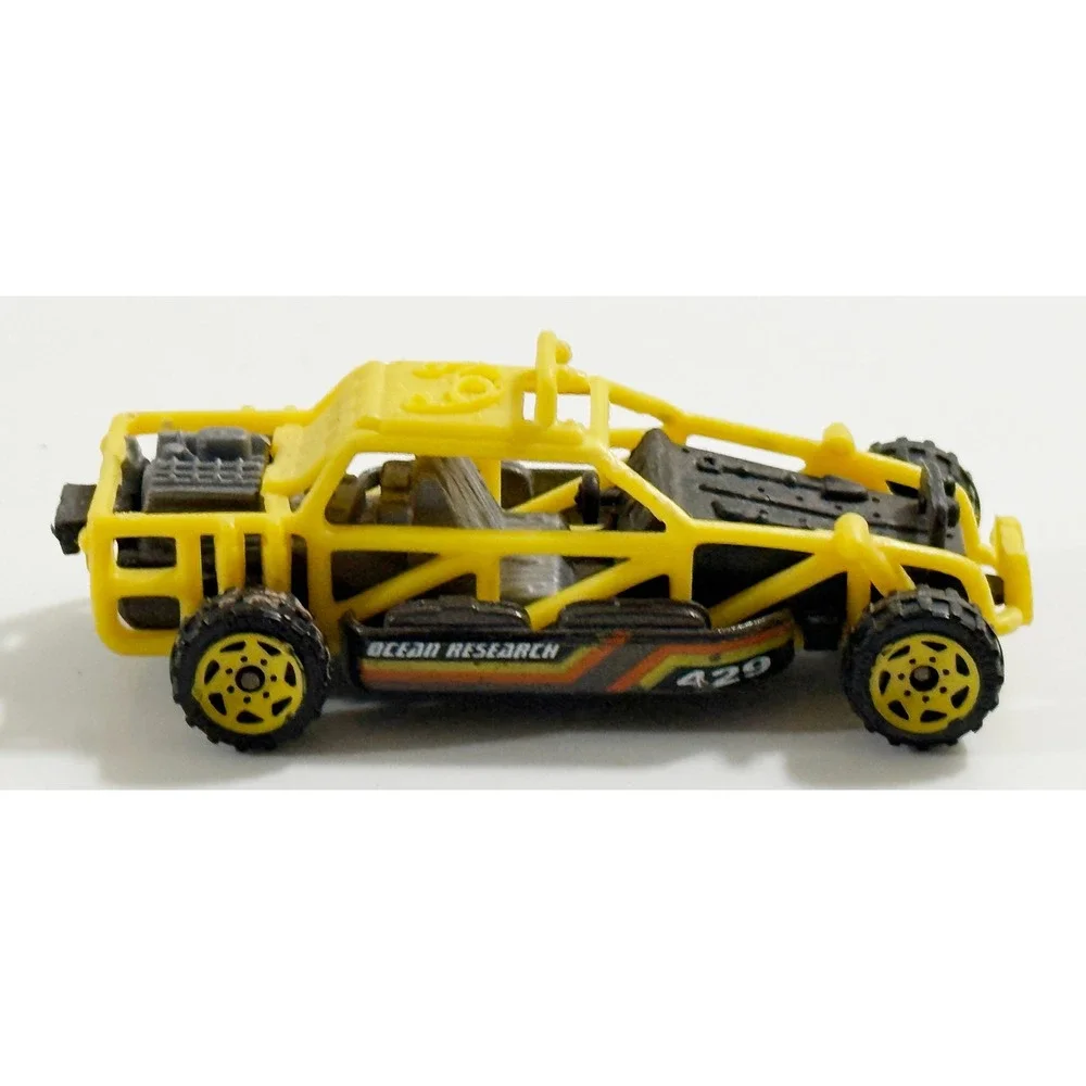 Matchbox Dune Buggy Kids 1:64 Yellow Ocean Research 429 Off-Road 1999 Mattel